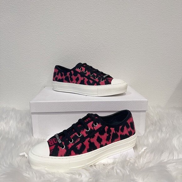 DIOR WALK'N Leopard Wander Connect Star One ID B23 Vibe Chrono Sneaker 36.5/38.5 - Picture 3 of 10